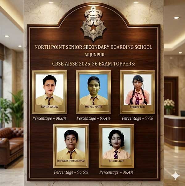 Class-X, AISSCE 2024-25 | School Topper | North Point | Arjunpur
